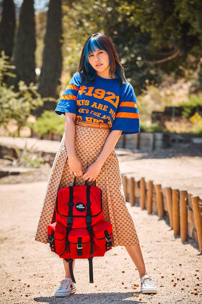 Gucci Collabs With 100 Thieves Creating Sustainable Backpacks
