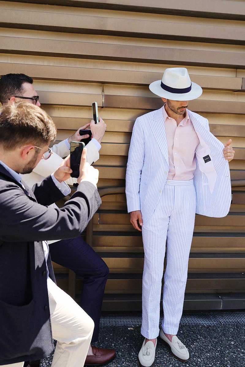 Colorful Suits Are Having A Moment