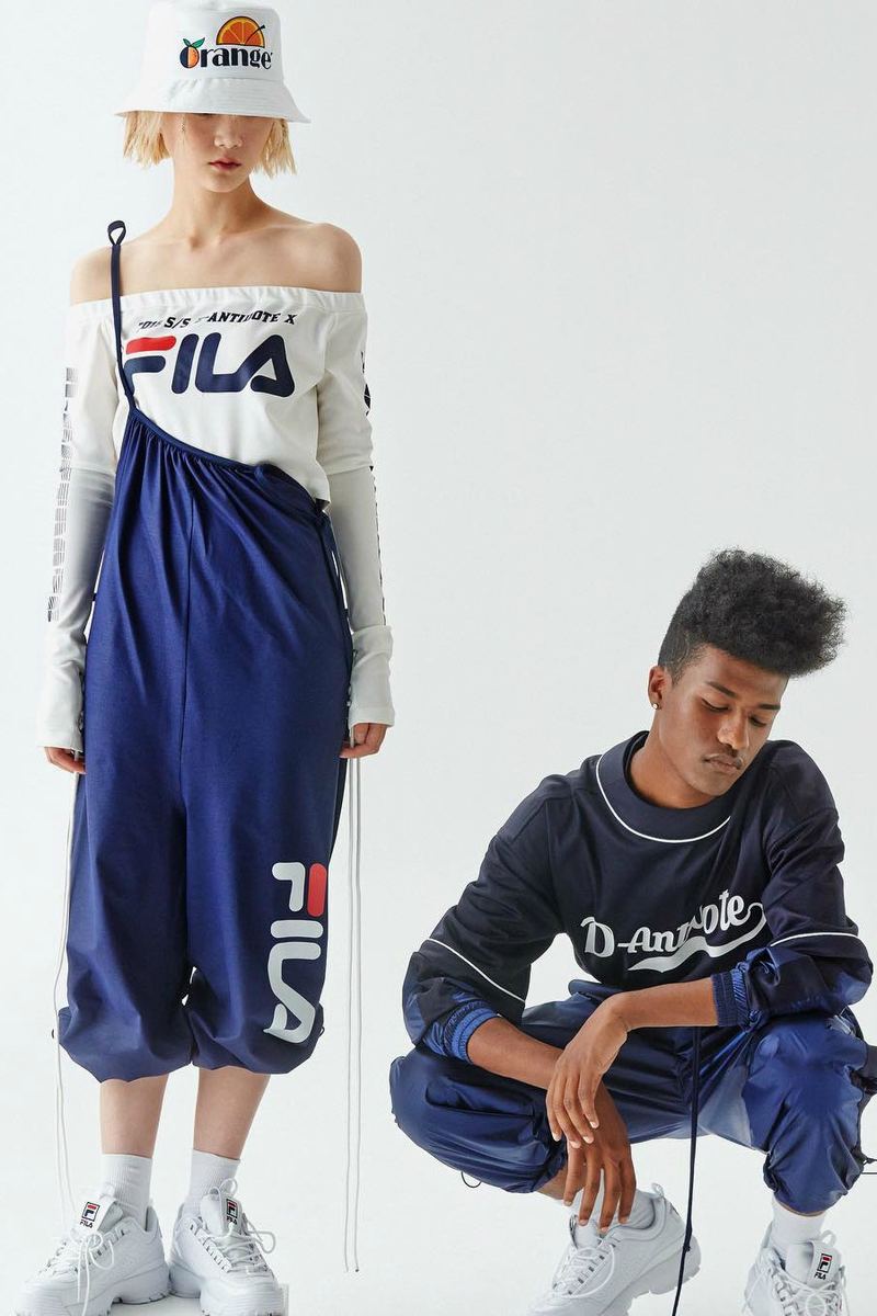 FILA Joins Forces With Edgy Korean Brand D-ANTIDOTE