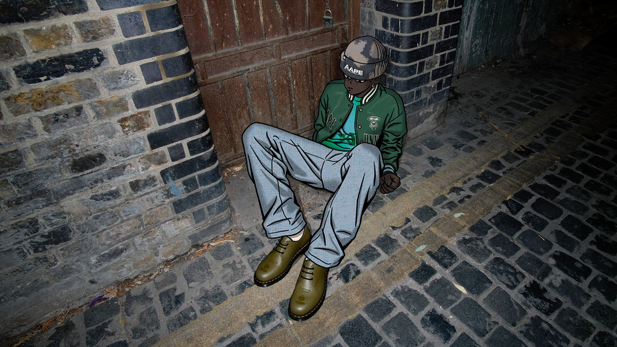 AAPE by A BATHING APE x Dr. Martens 