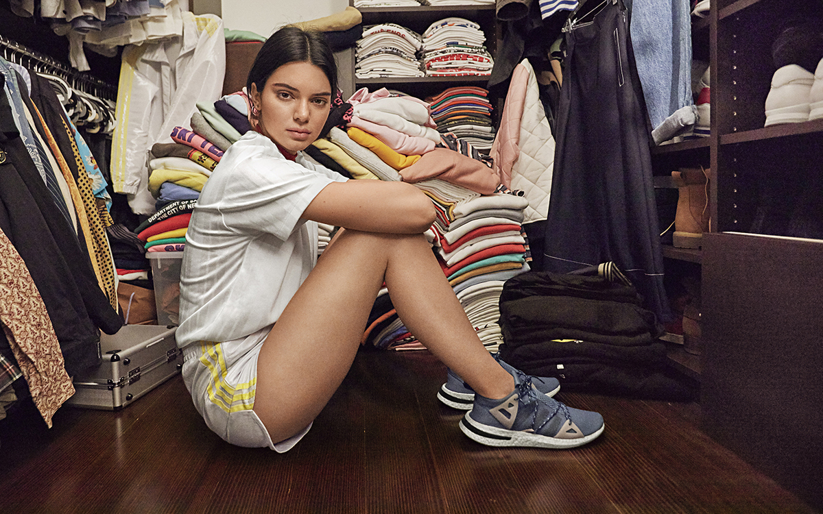 Kendall Jenner Models Adidas Originals' New Arkyn Sneaker