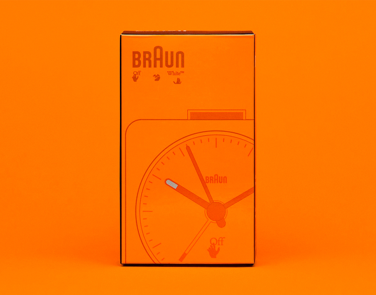 Off-White X Braun Release the BC02 Alarm Clock