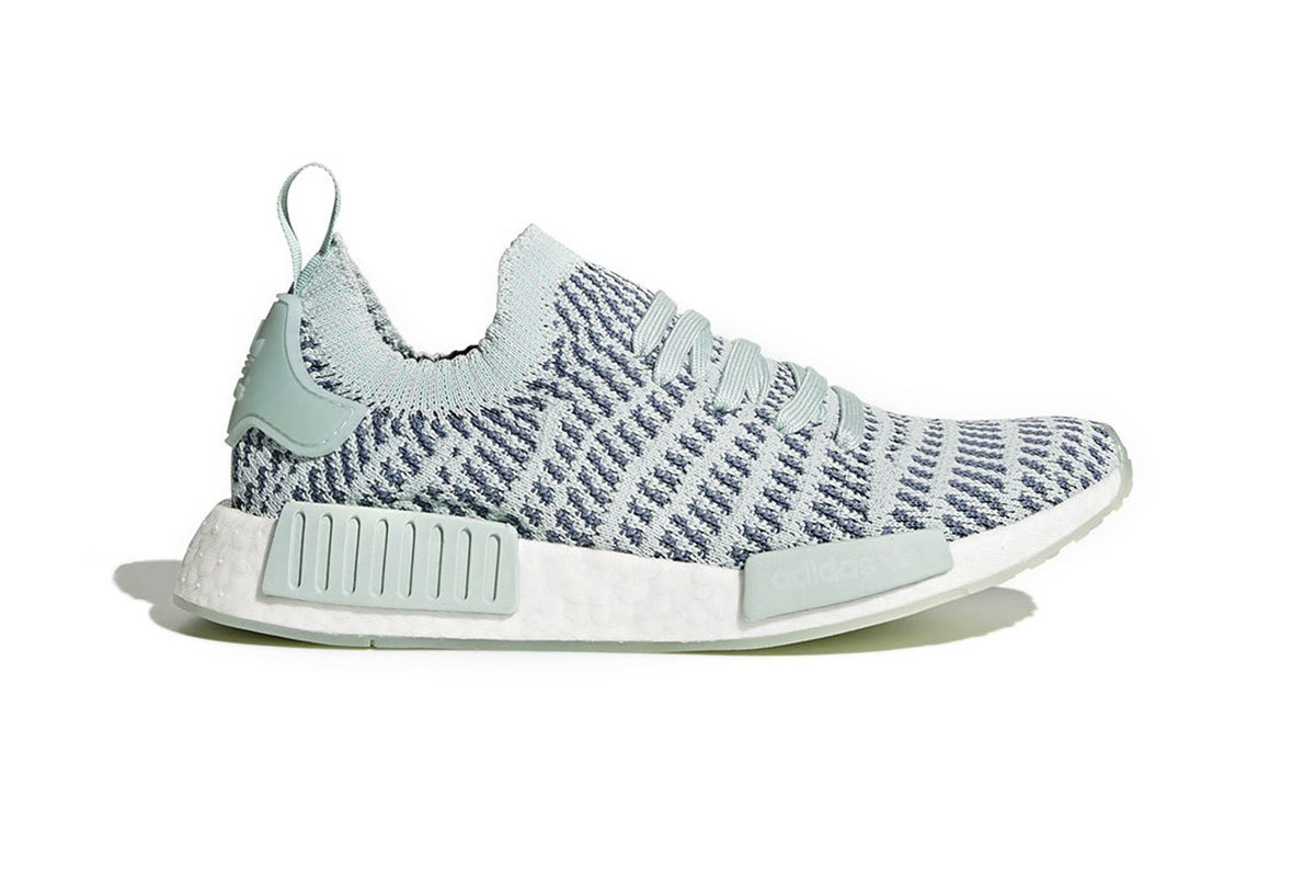 Start 2018 On The Right Foot With This Mint Adidas NMD_R1 STLT