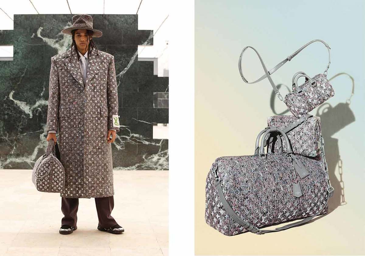 Louis Vuitton Showcase FW21 ‘Felt Line’ Using Recycled Materials 