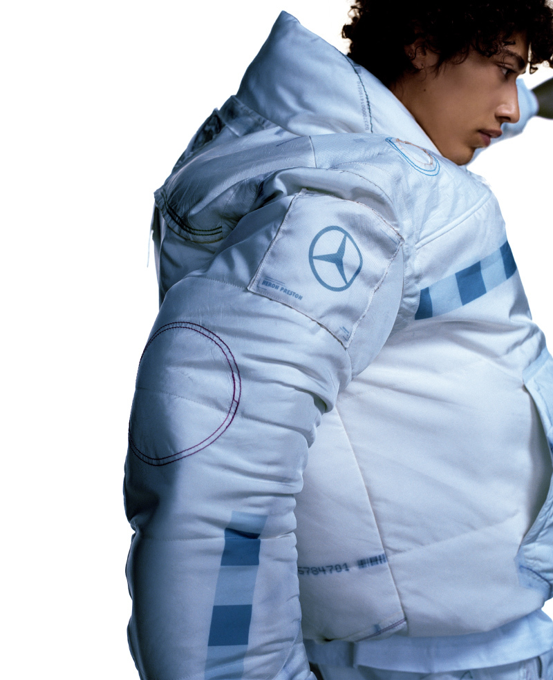 Heron Preston And Mercedes-Benz Release Conceptual Recycled Airbag Collection