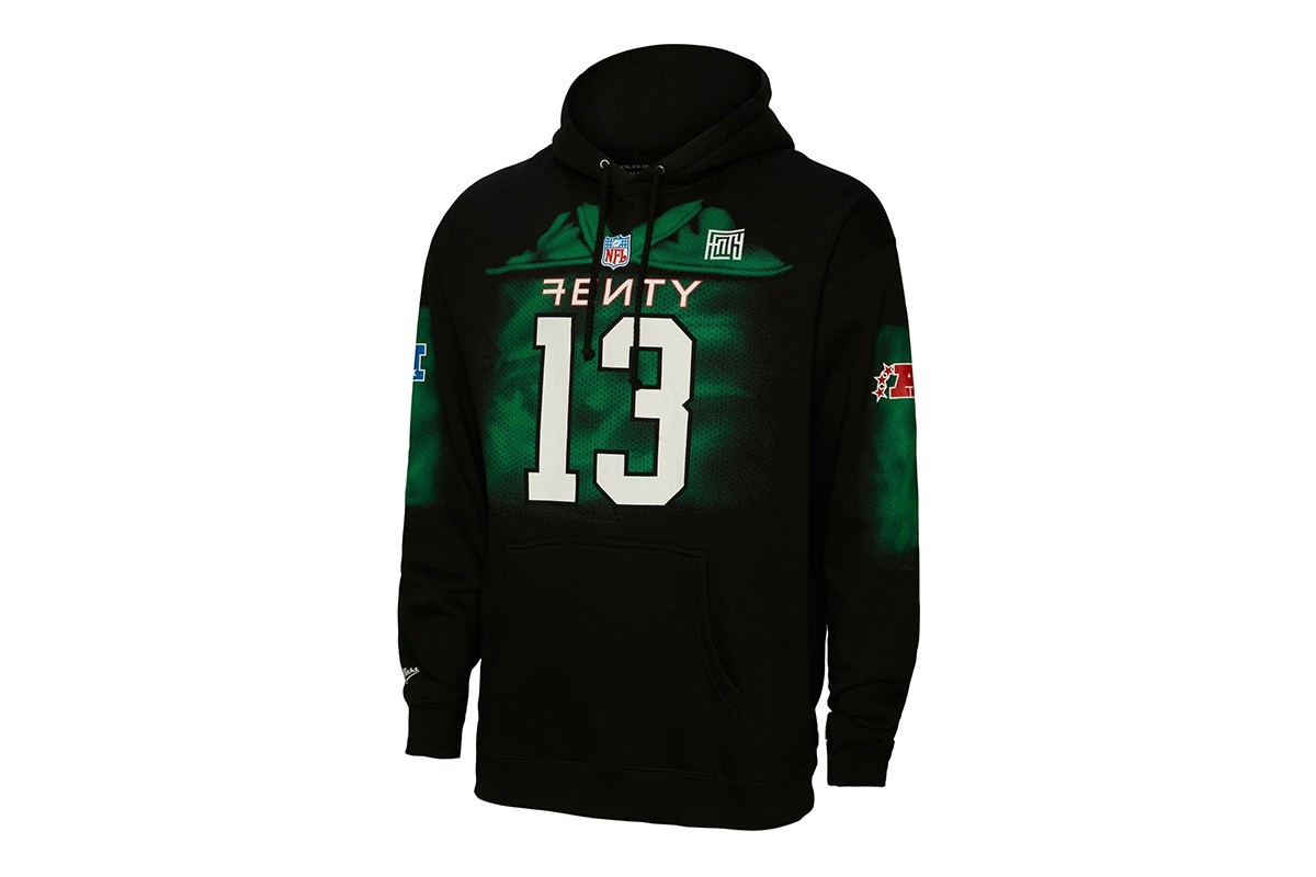 Fenty x Mitchell & Ness Super Bowl LVII Merch