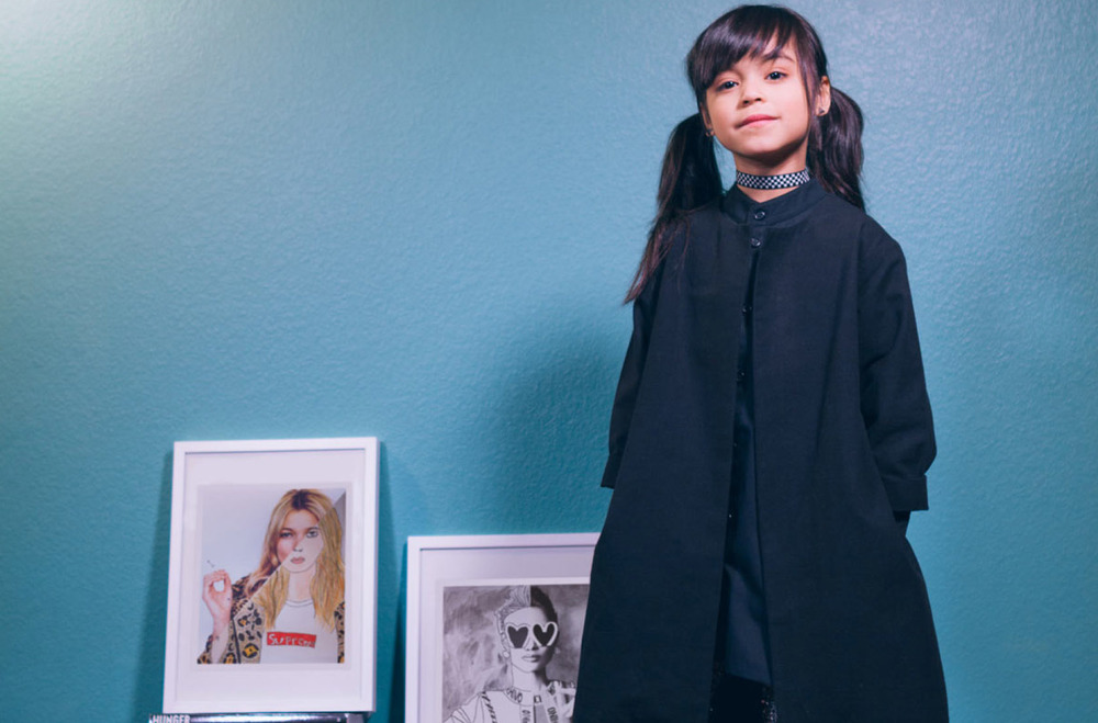 Meet Fashion's 8-Year-Old Cool Kid: A Lil' Artist With Major Style