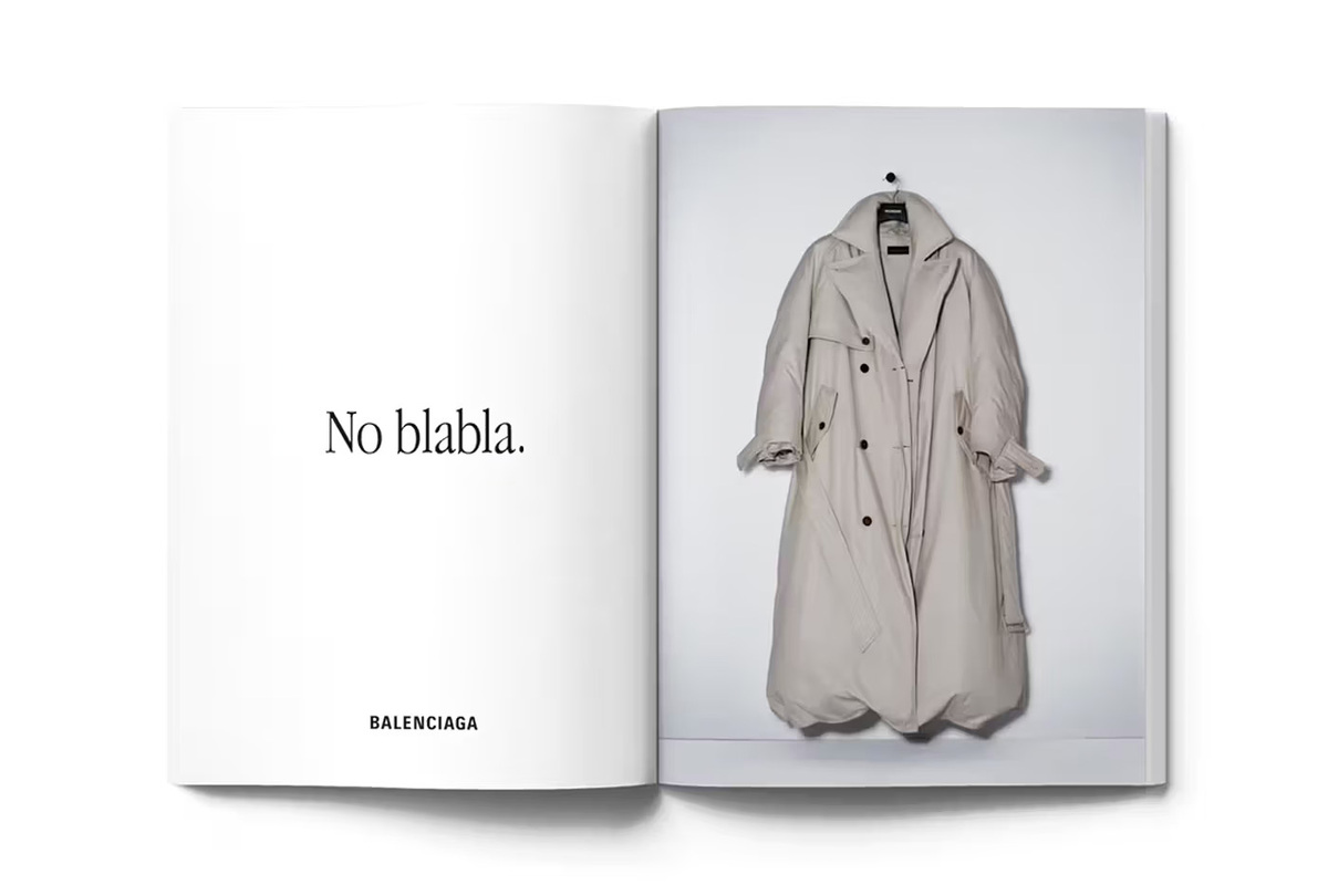 Balenciaga's Tongue-in-Cheek Campaign