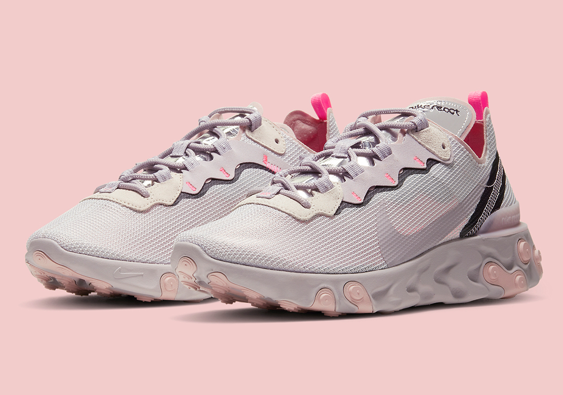 Put The Spring In Your Step With A Pastel Nike React Element 55 Colorway