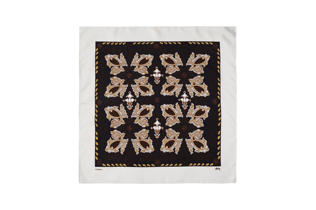 Stussy Collaborates with Tokyo-Based NOMA td On Luxe Silk Scarves