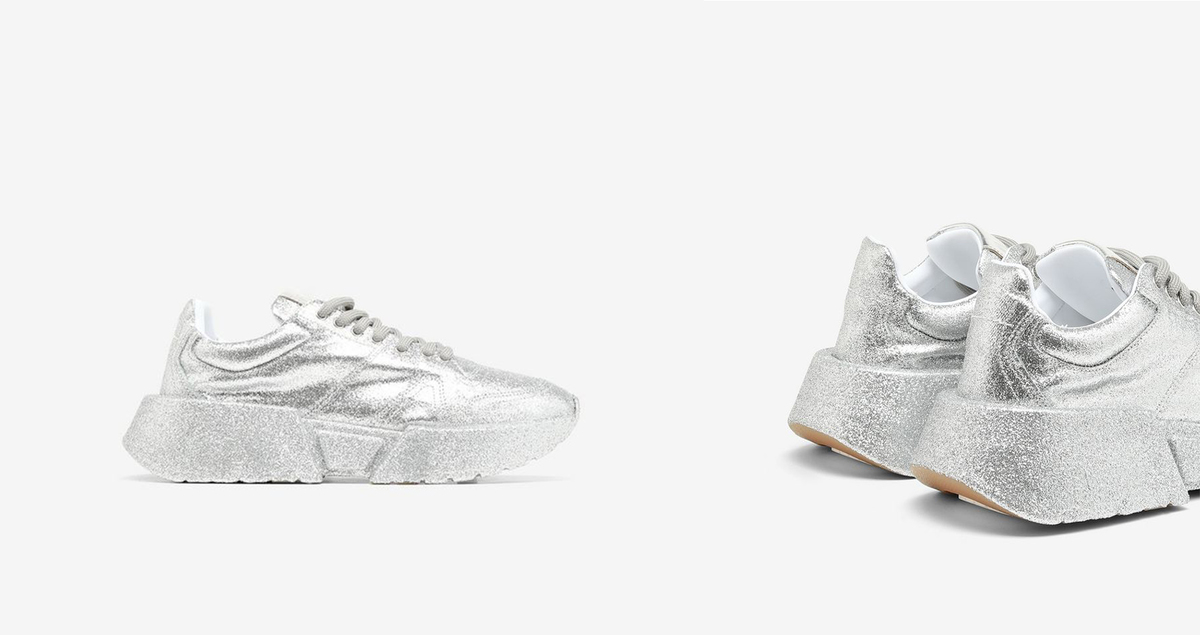 Shine All Day With MM6 Maison Margiela’s Latest All-Glitter Sneaker Drop