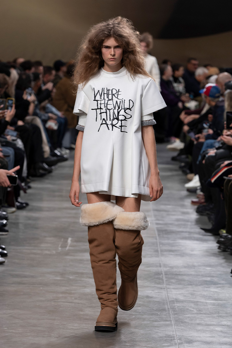 UGG® x Sacai Just Dropped The Wildest Boots Of Paris Fashion Week