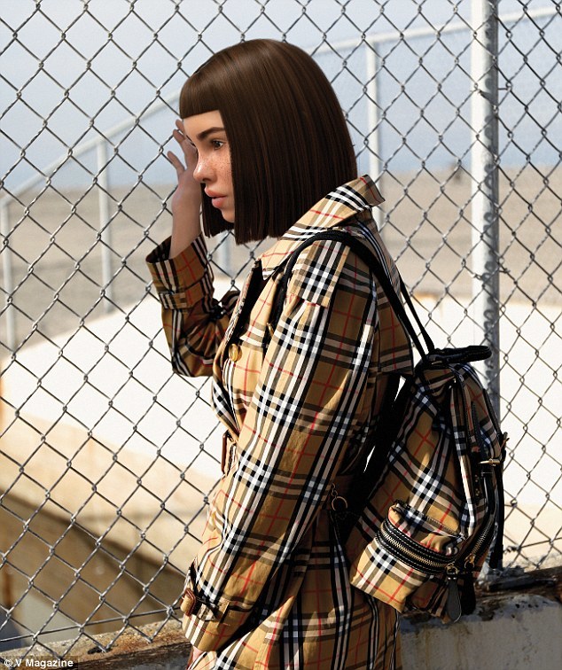 Our Fave CGI Influencer Lil Miquela Goes Logomania In 'V Magazine' Shoot