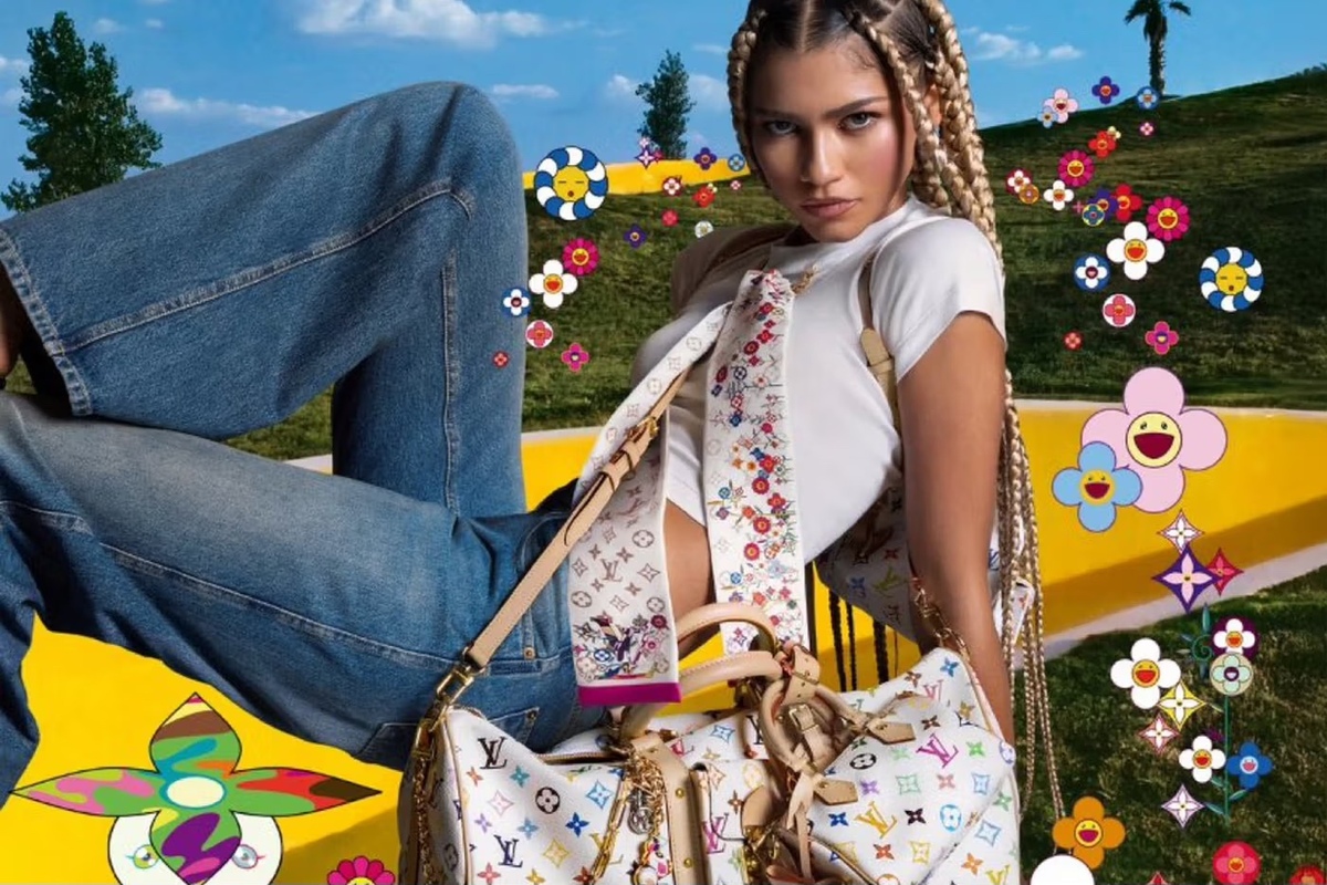 Zendaya Teams Up With Louis Vuitton And Murakami In New Campaign  