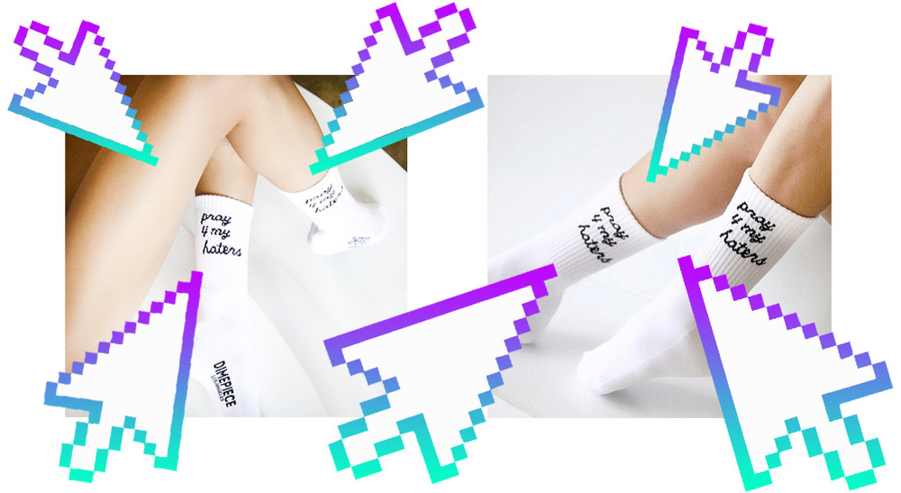 Dimepiece La: These Socks Tell It All