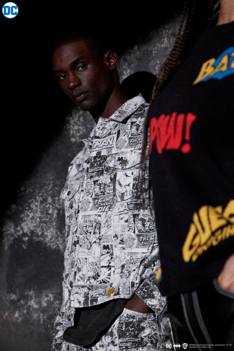 A Guess Originals X Batman Collaborative Collection Will Be Dropping Fall 2022