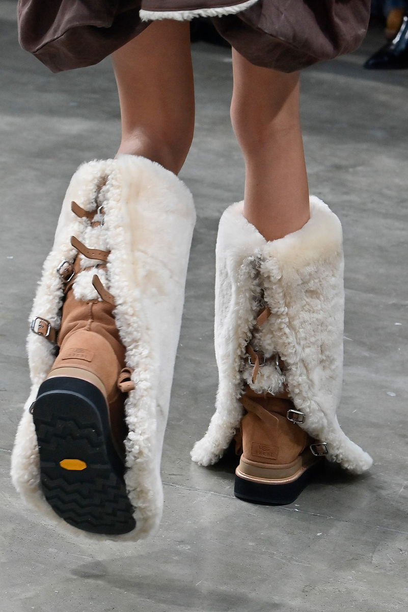 UGG® x Sacai Just Dropped The Wildest Boots Of Paris Fashion Week