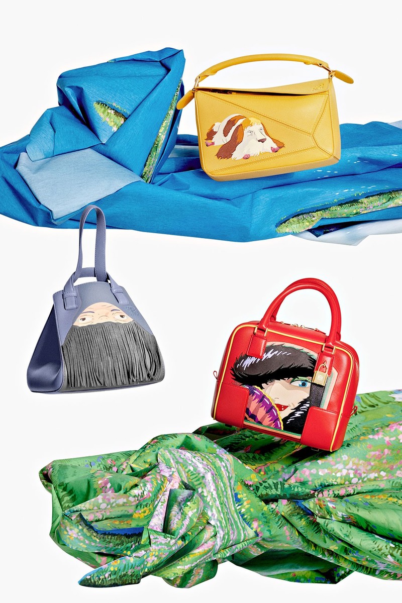 LOEWE x 'Howl's Moving Castle' Collection Brings The Fantasy Film To Life