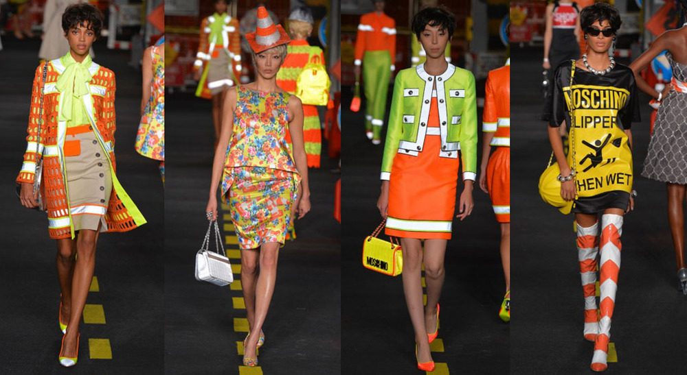 Moschino Ss’16 Is Under Construction