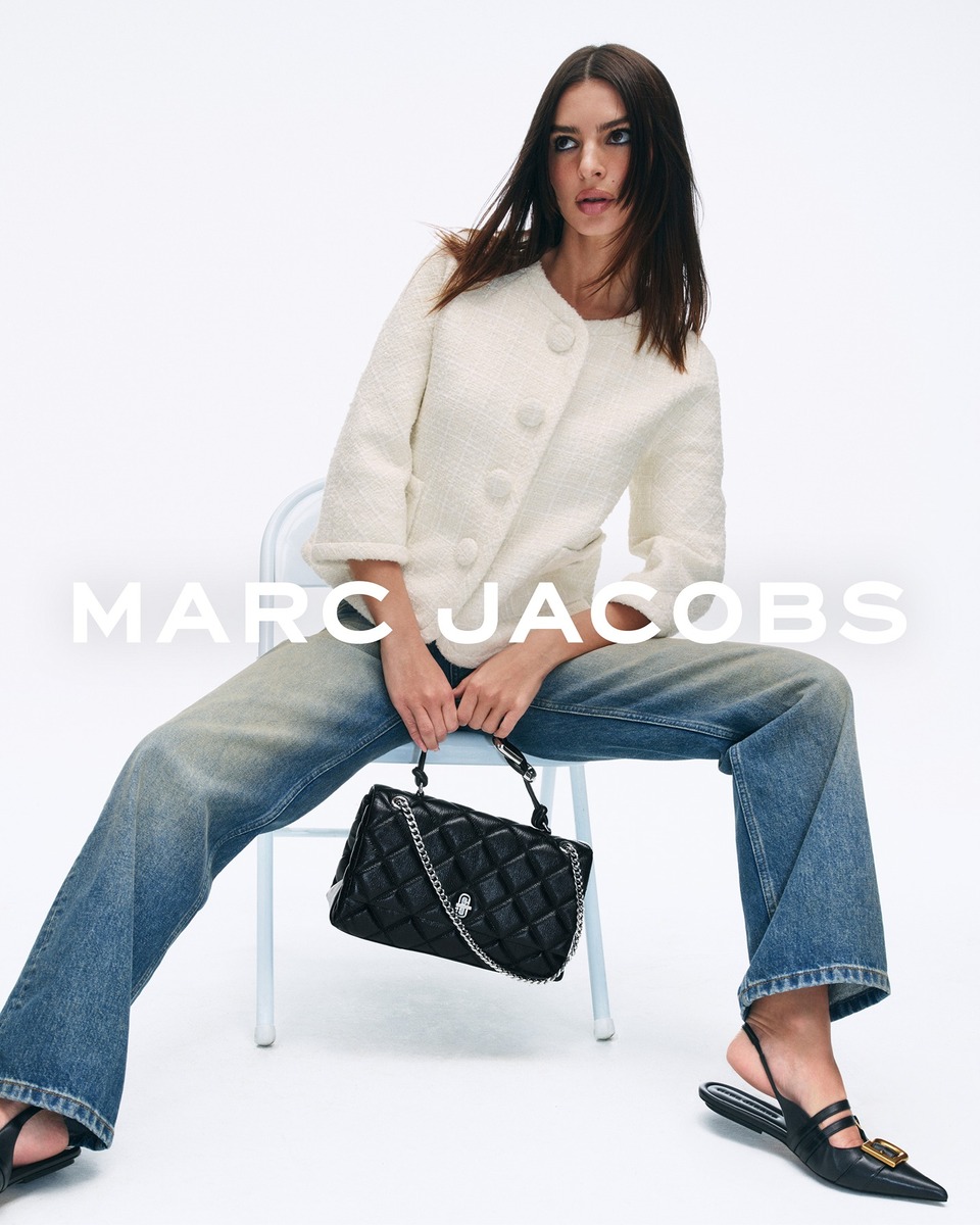 Emily Ratajkowski Stars In Marc Jacobs' "The Dual" Bag Campaign