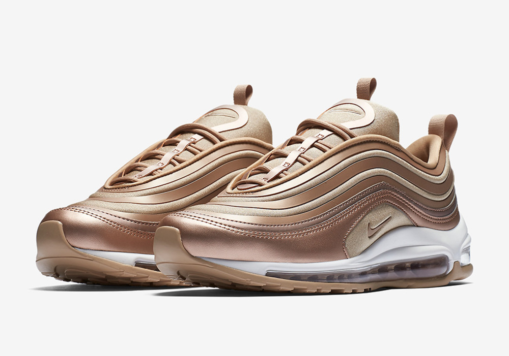 The Nike Air Max 97 Ultra “Metallic Bronze” Is Gorgeously Glossy