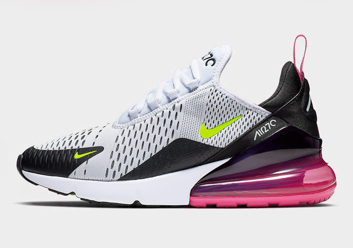 The Nike Air Max 270 Returns With Volt And Fuchsia Accents