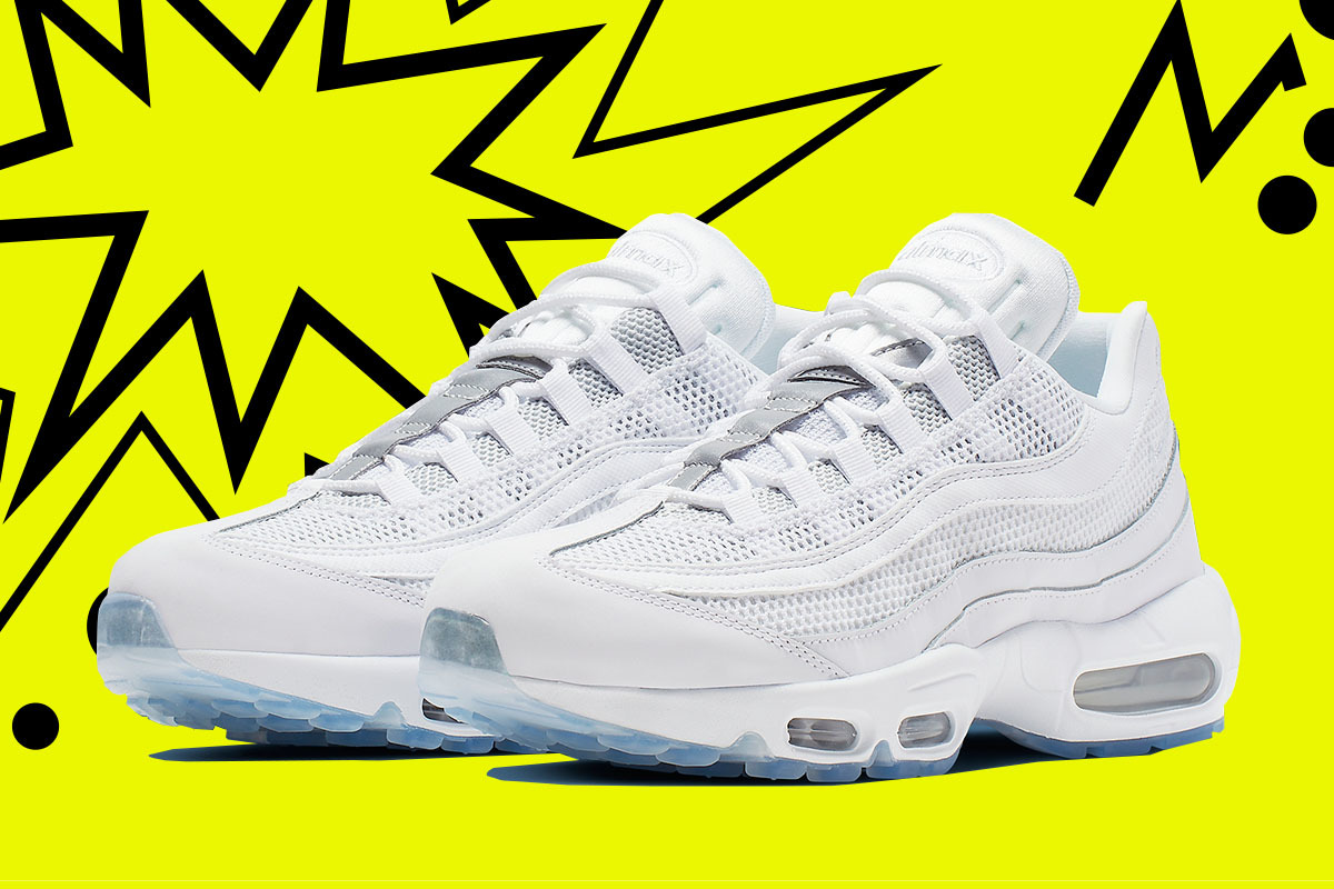 Spring Has Officially Sprung With the Launch of Nike’s Crisp White Air Max 95