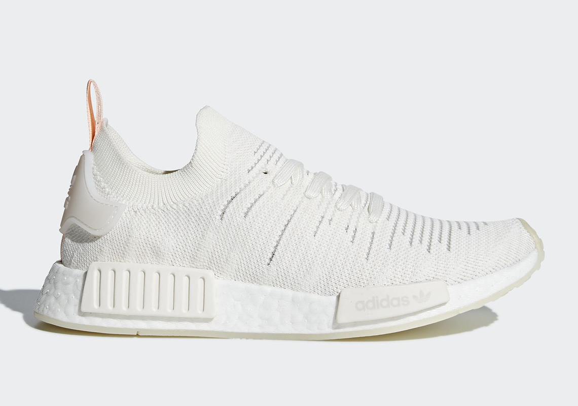 Look Peachy Clean In The Adidas NMD R1 STLT 'Clear Orange' Pack