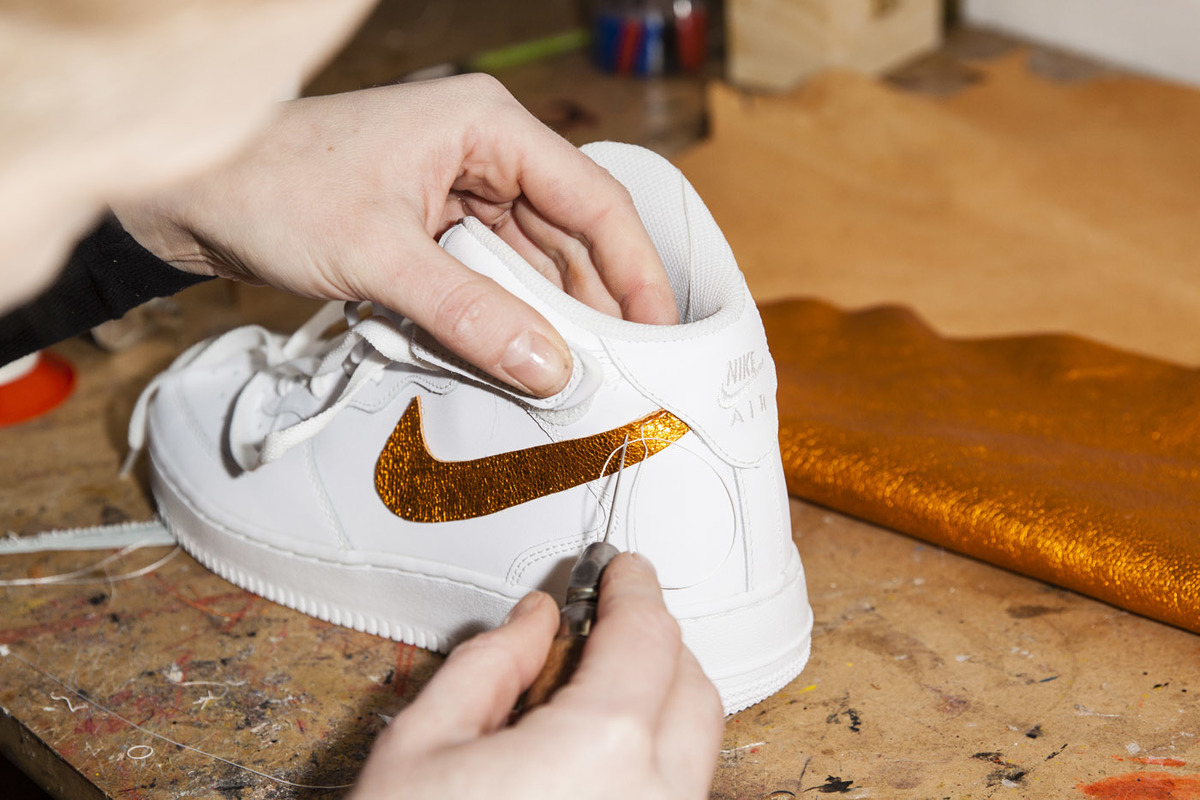 A Studio Visit With The Super-Crafty Customizer Behind SOLESclusive