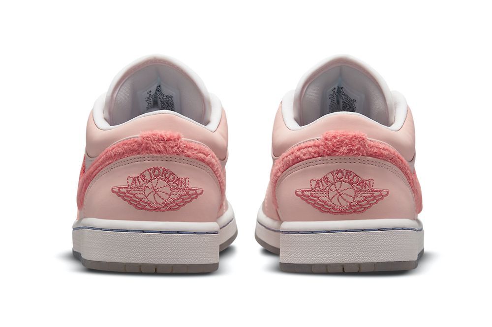 Air Jordan 1 Low “Mighty Swooshers” Have A Pink Furry Makeover