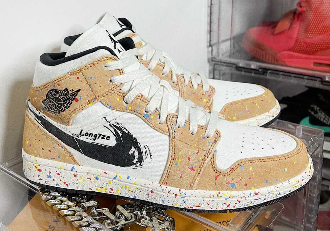 Air Jordan 1 Mid “Brushstroke”