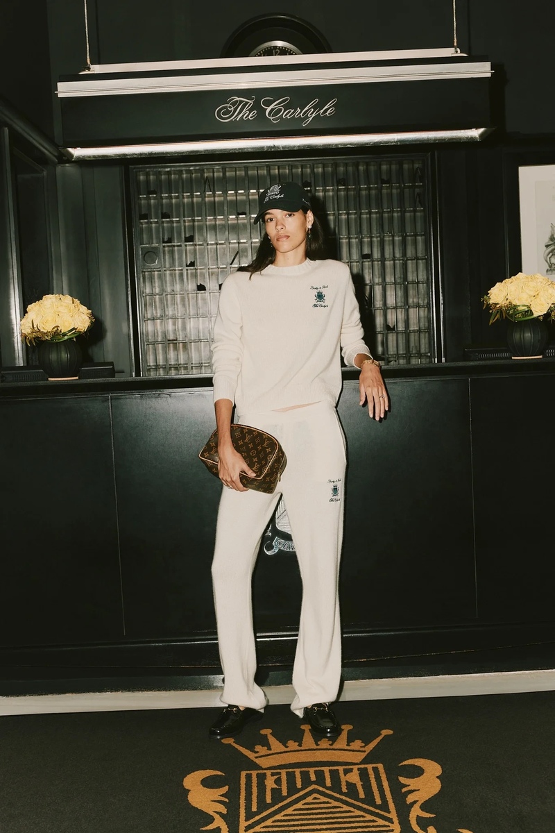 Sporty & Rich Partners With The Carlyle For A Stylish Collection