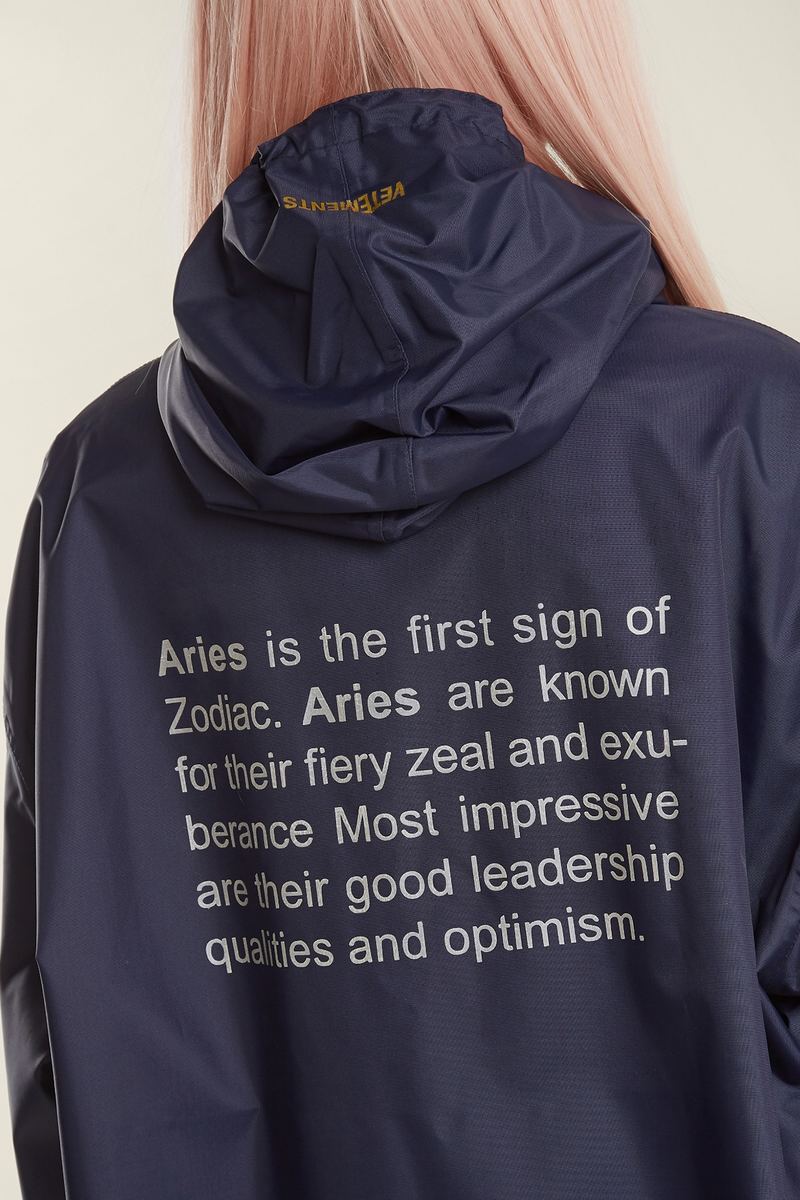 Vetements Looks To The Stars With 12 New Astro Raincoats
