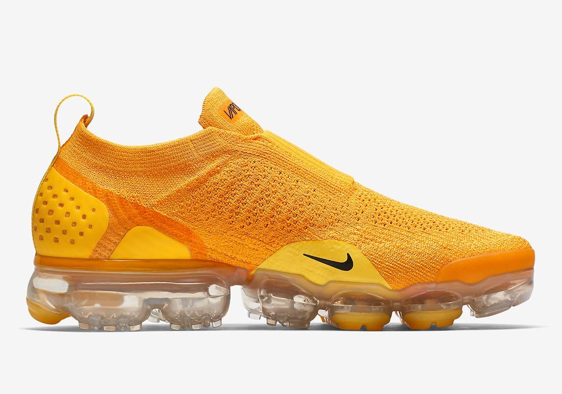 Excel In Sunshine Style In The 'University Gold' Nike Vapormax Mox 2