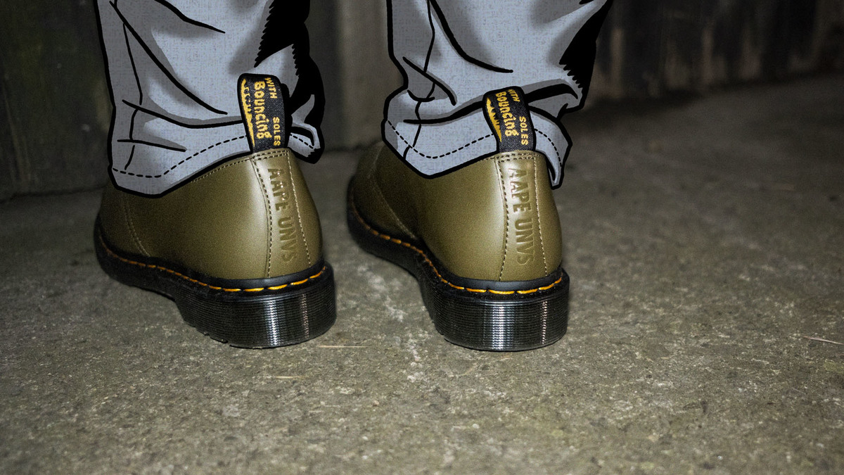 AAPE by A BATHING APE x Dr. Martens 