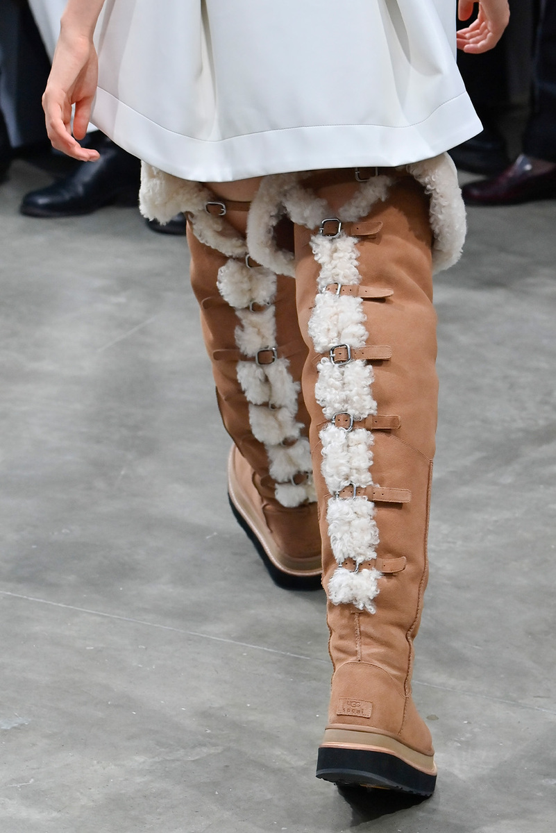 UGG® x Sacai Just Dropped The Wildest Boots Of Paris Fashion Week