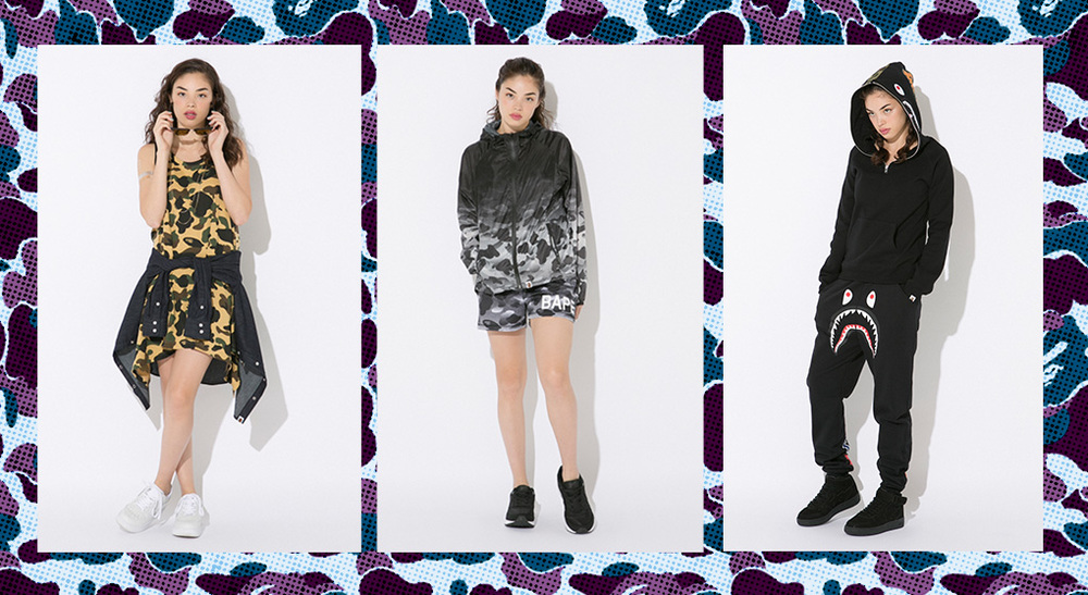 Camo Madness Is Back With Bape’s Ss16 Ladies Collection