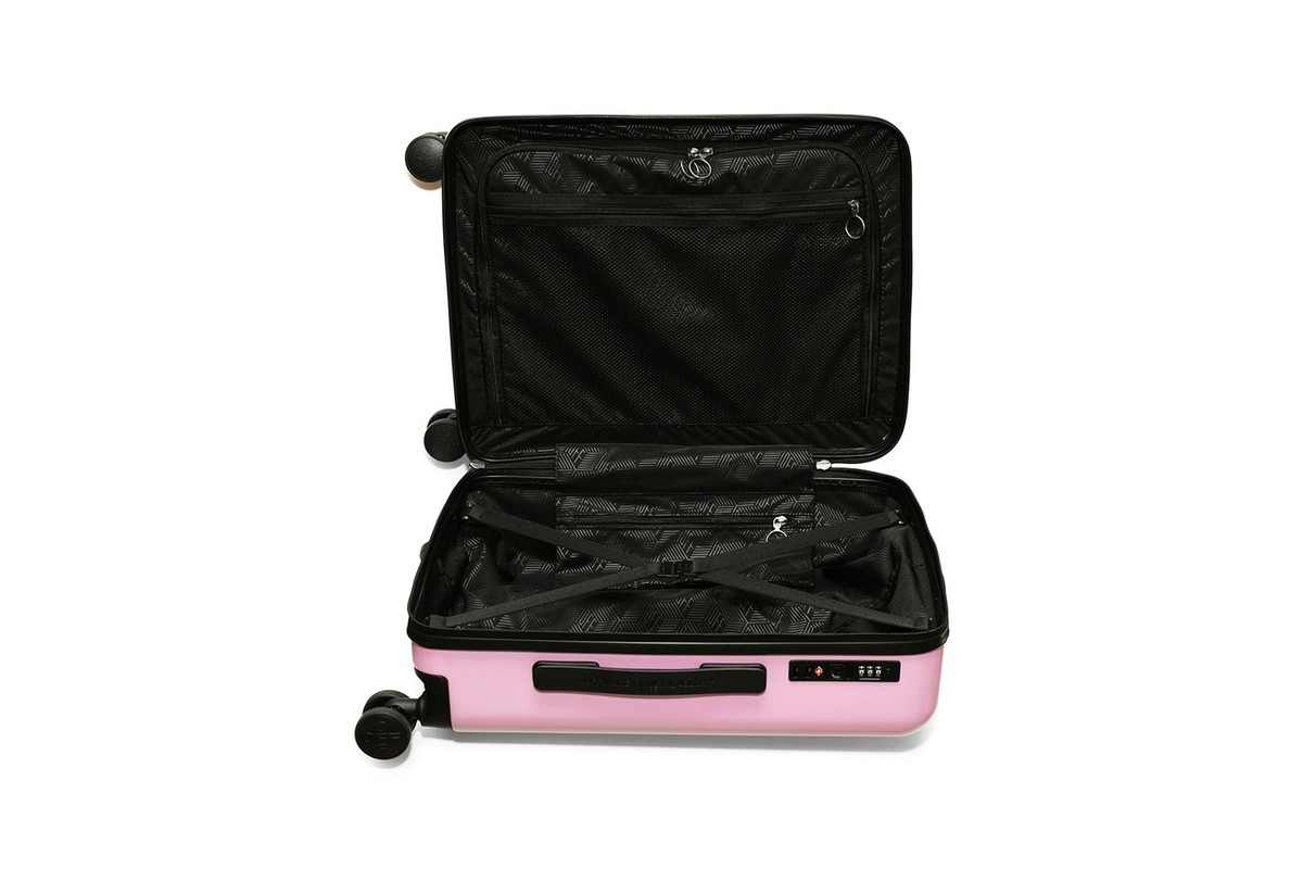 Off-White’s Pink Edition Of The “For Travel” Arrow Suitcase 