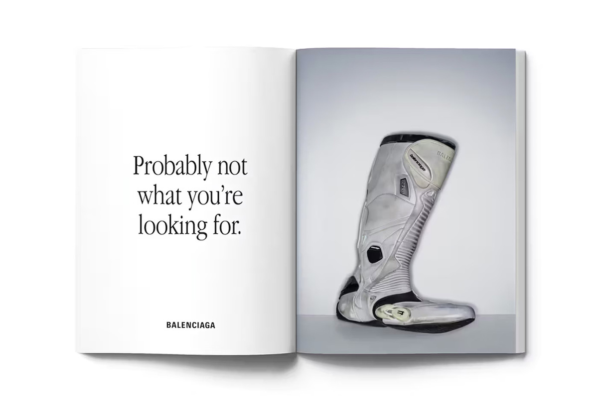 Balenciaga's Tongue-in-Cheek Campaign