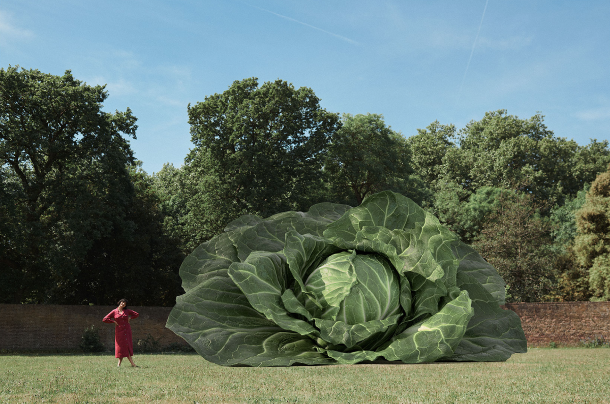 Emma Chamberlain Plays In A Garden In The GANNI X Levi’s Campaign