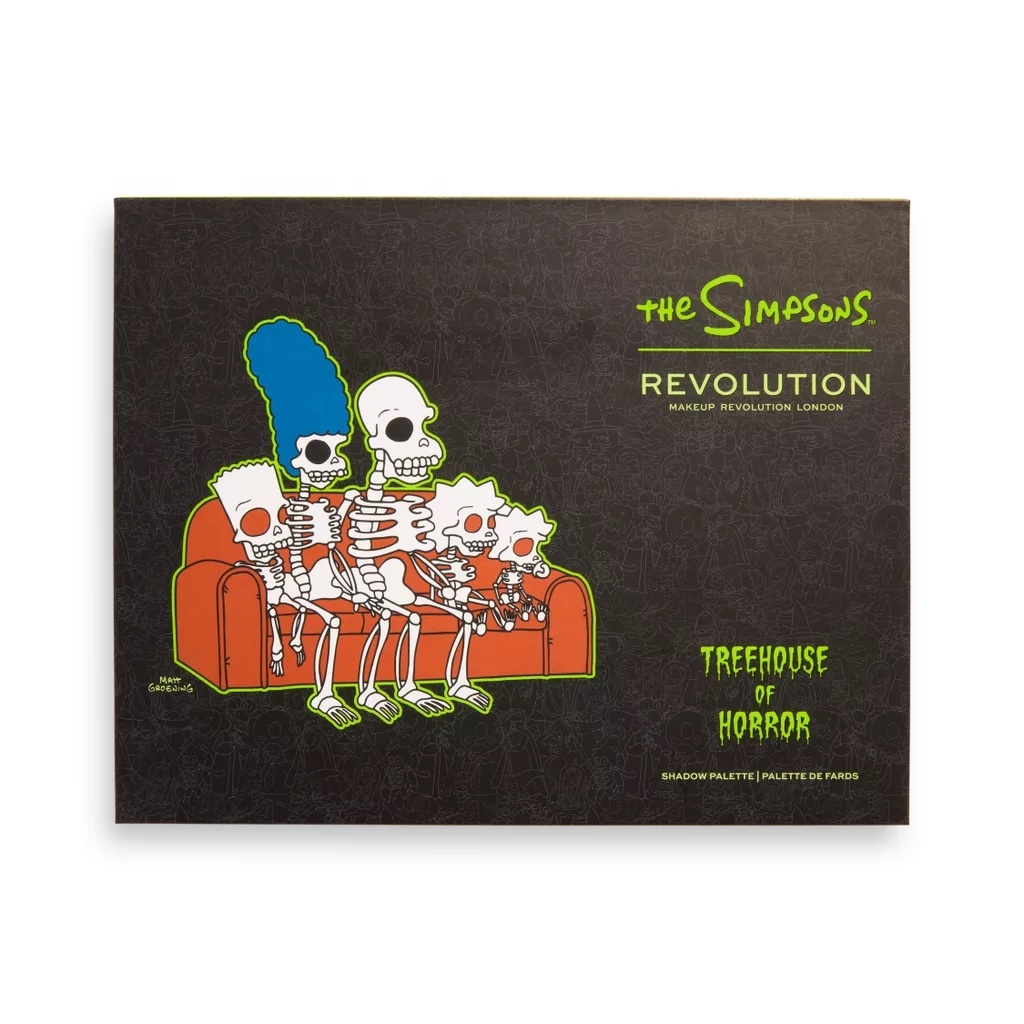 A Makeup Collection Inspired by The Simpson's Halloween Specials Has Been Released by Revolution Beauty 
