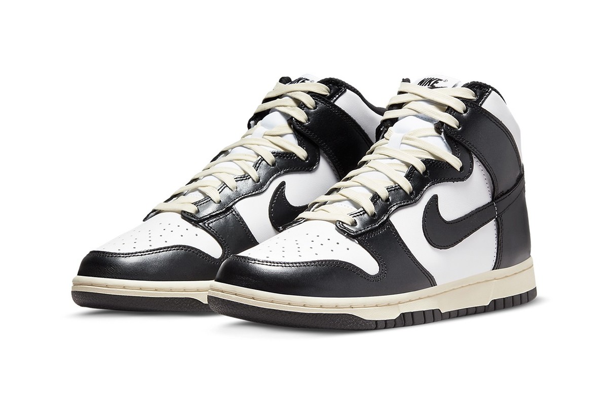 Nike Unveils Their Dunk High In A "Vintage Black" Colorway