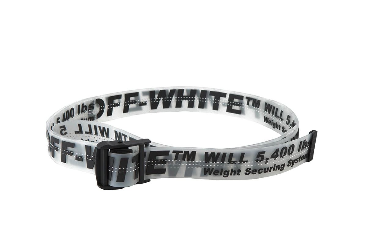 Peep Every Single Off-White™ Industrial Belt Available For Pre-Order