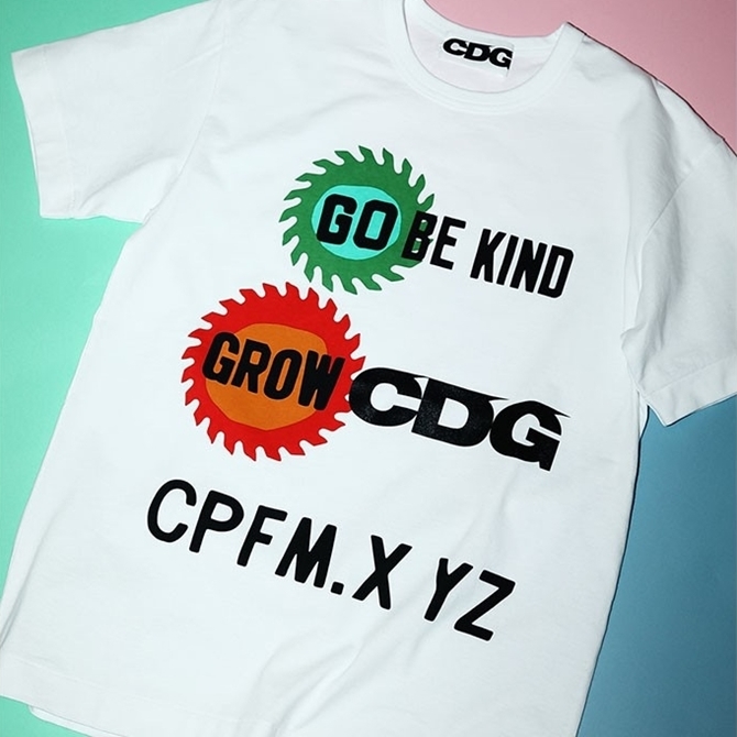 CDG And CPFM Partner Up For “BE KIND” T-Shirt Capsule