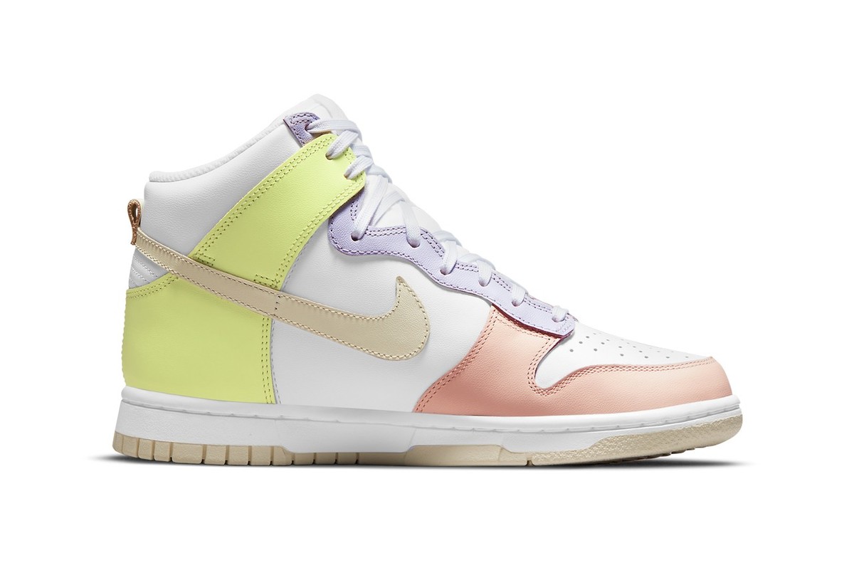 New Nike Dunk High Drop in "Lemon Twist"