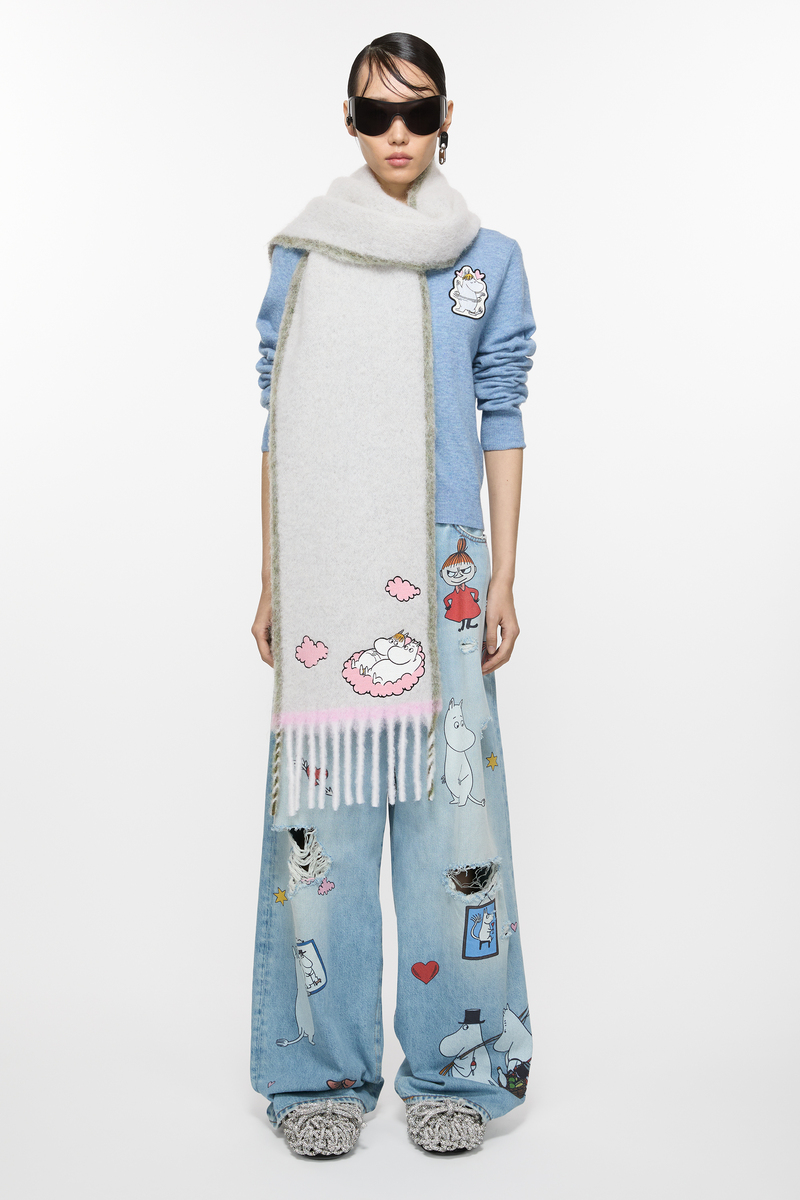 Acne Studios “Face” x Moomin Collaboration