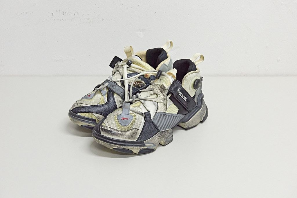 Vetements X Reebok Unleash Exclusive Genetically Modified Pump Sneaker