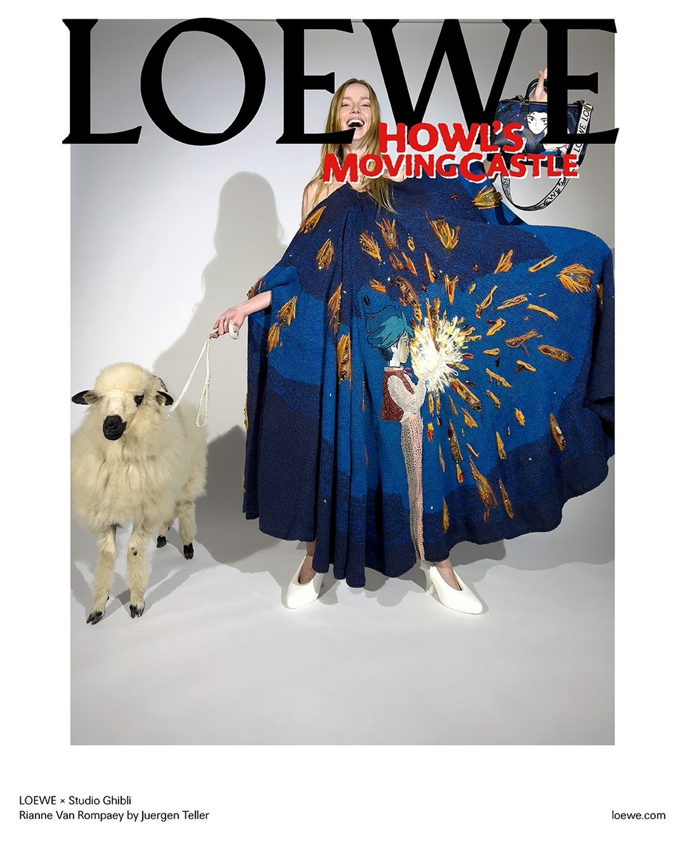 LOEWE x 'Howl's Moving Castle' Collection Brings The Fantasy Film To Life