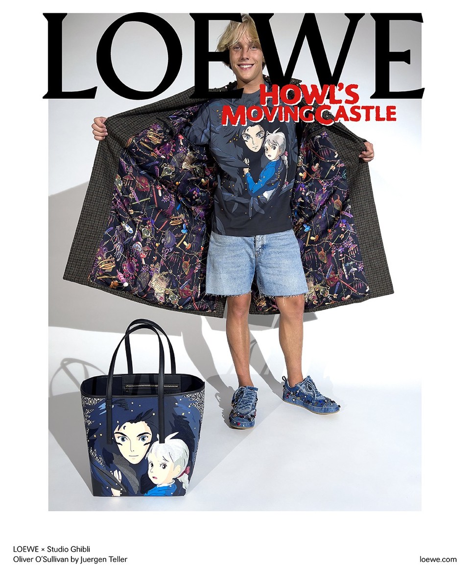 LOEWE x 'Howl's Moving Castle' Collection Brings The Fantasy Film To Life