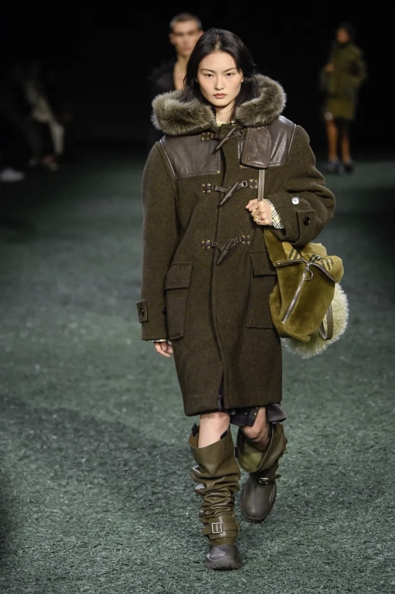 Burberry's Brit Chic Runway Reign For Fall 2024